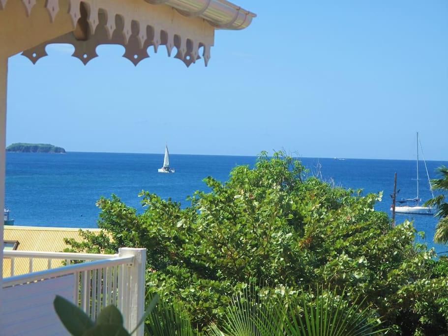 Studio De Charme Au Coeur Du Village, Belle Vue Baie Des Saintes, Proche Debarcadere Et Commodites Terre-De-Haut Exterior foto