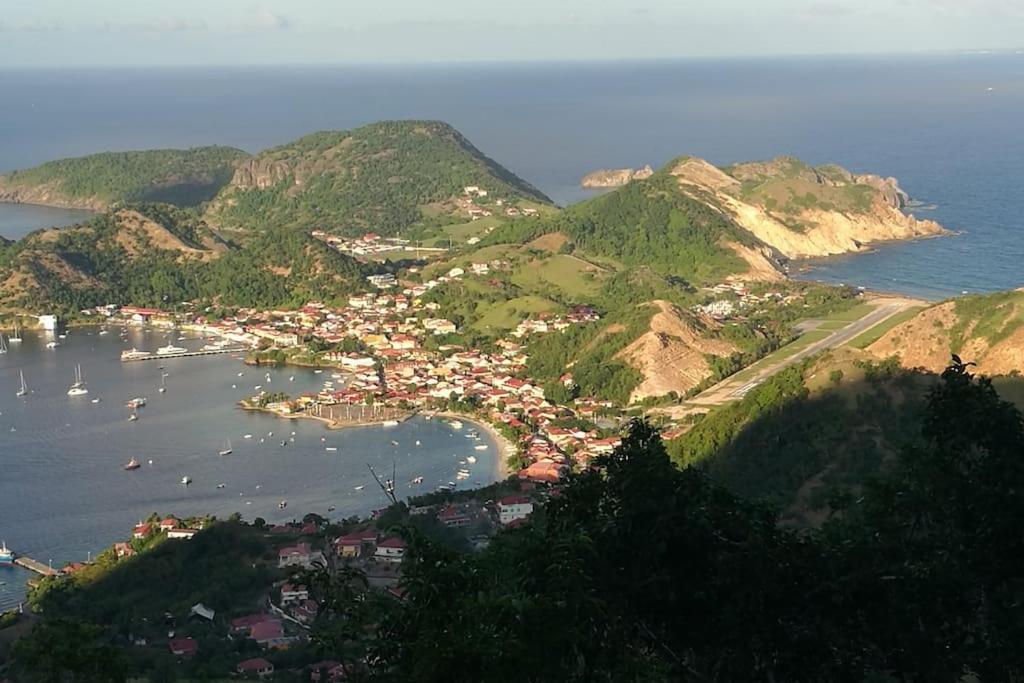 Studio De Charme Au Coeur Du Village, Belle Vue Baie Des Saintes, Proche Debarcadere Et Commodites Terre-De-Haut Exterior foto